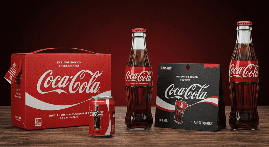 Coca-Cola Orange Cream prizes