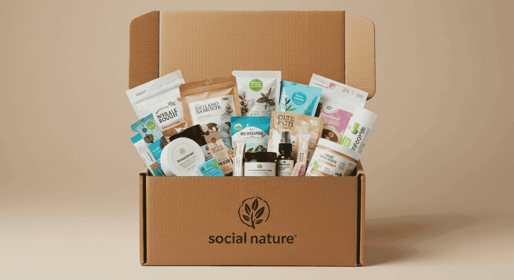 Try free products with Social Nature