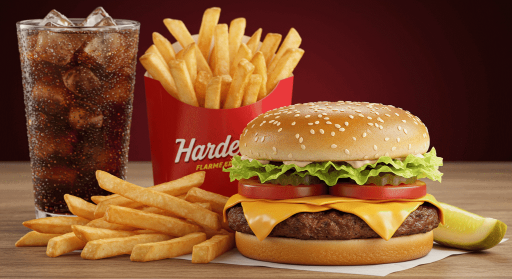 Hardee's coupon for discounts on menu items