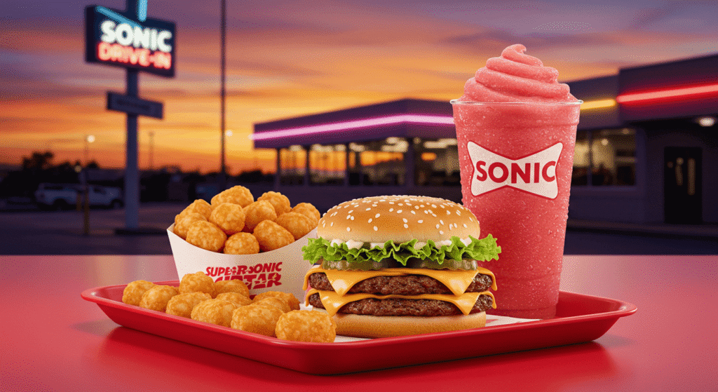 Sonic coupon for discounts on menu items