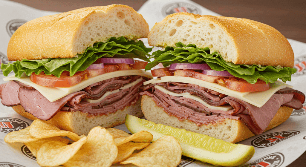Jimmy John's coupon for savings on popular menu items
