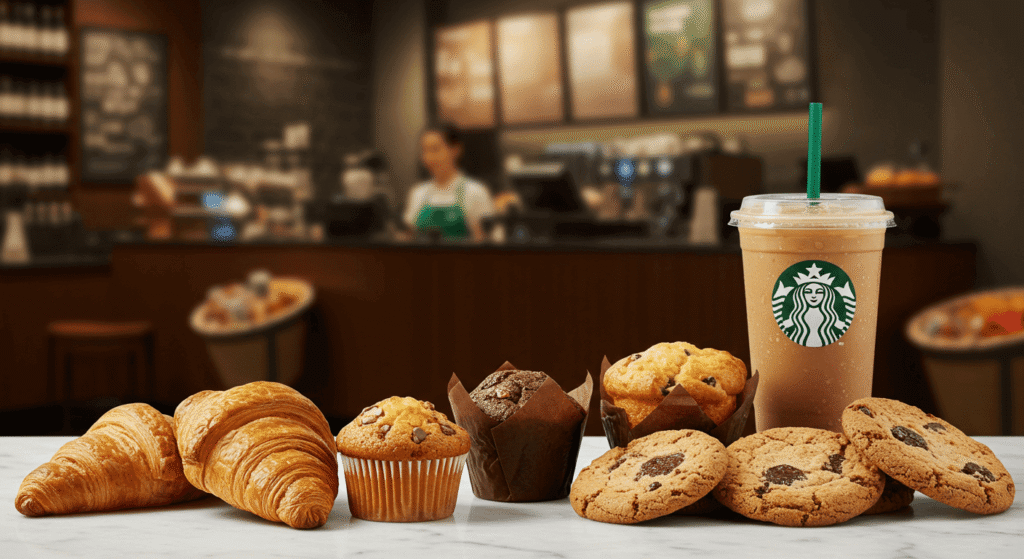 Starbucks coupon featuring a limited-time offer on new drinks or pastries