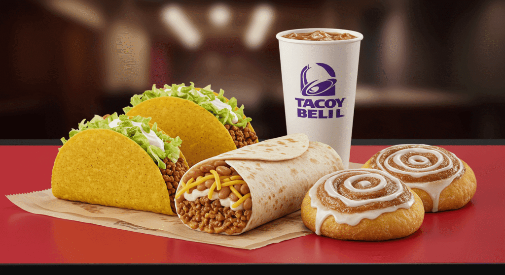 Taco Bell promotional code for savings on food