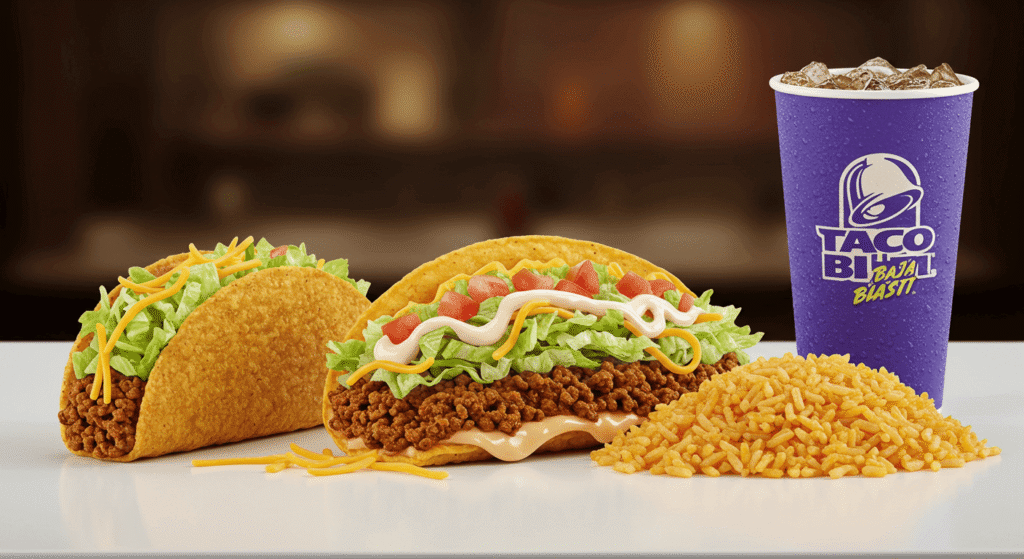 Taco Bell coupon for savings on popular dishes