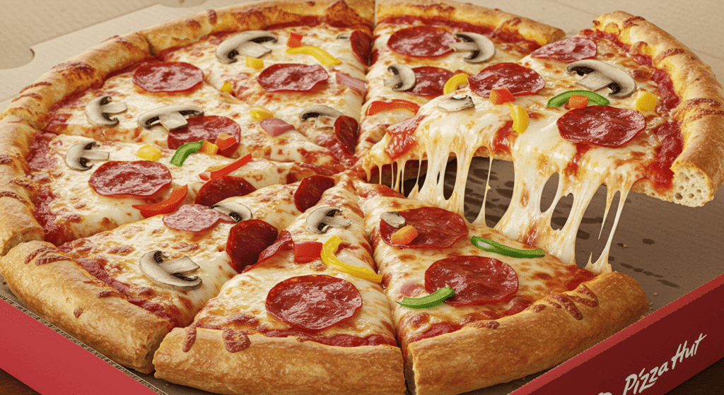 Pizza Hut coupon for a free pizza or appetizer
