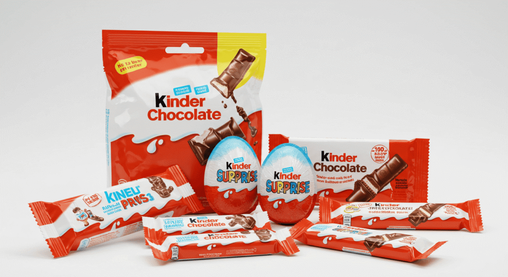 Kinder Sweepstakes prize pack with treats