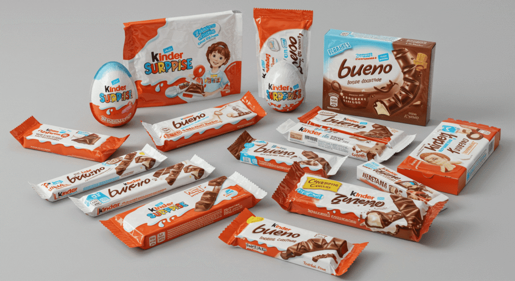 Kinder chocolates featured in sweepstakes giveaway