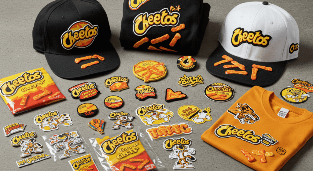 Cheetos-themed swag prizes from giveaway