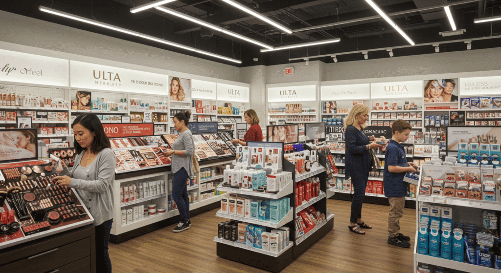 Digital Ulta coupon codes on smartphone screen
