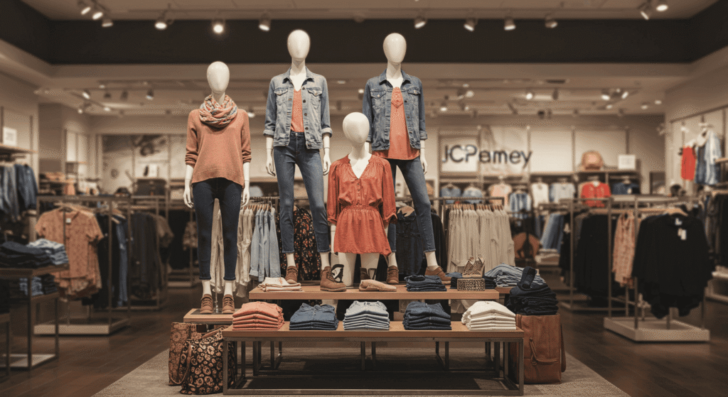 Stack of JCPenney coupons offering discounts