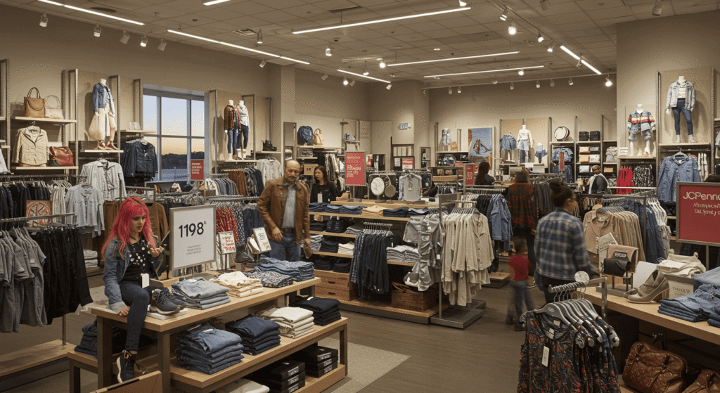 JCPenney coupons clipped from promotional emails