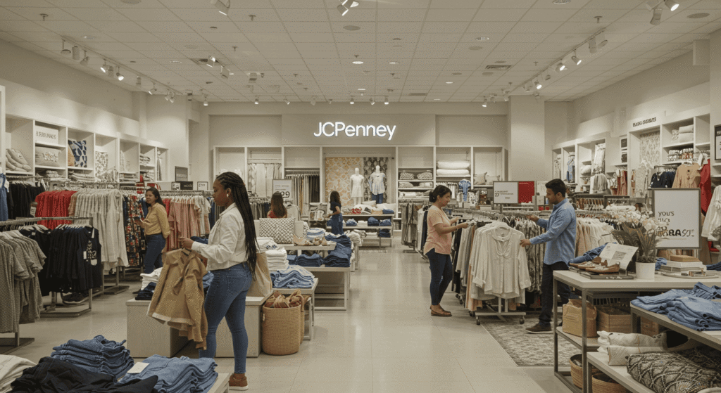 Assorted JCPenney coupons for jewelry and accessories