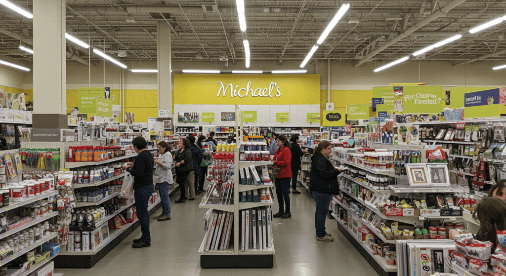 Michaels coupons for art supplies and home decor