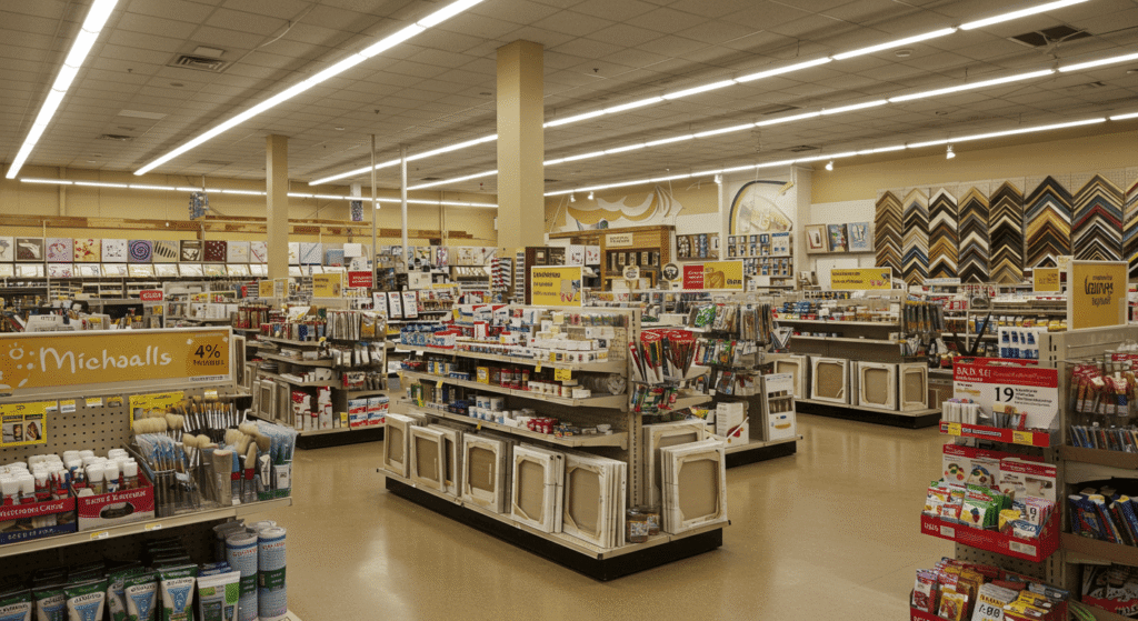 Michaels weekly ad featuring current coupons